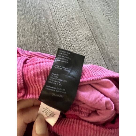 BDG Pants Women Pink Berry Corduroy Urban Outfitters Casual - Picture 5 of 11